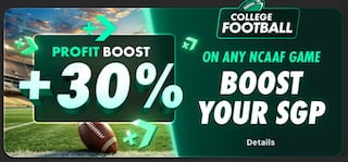 Bet365 Kansas promo 30% bet boost for college football