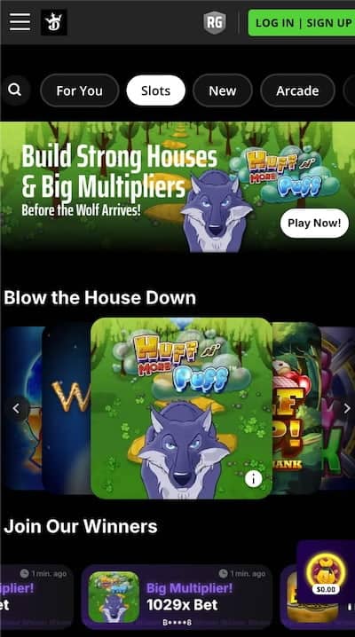DraftKings PA online casino