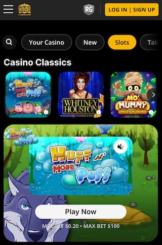 Games at Golden Nugget Michigan online casino