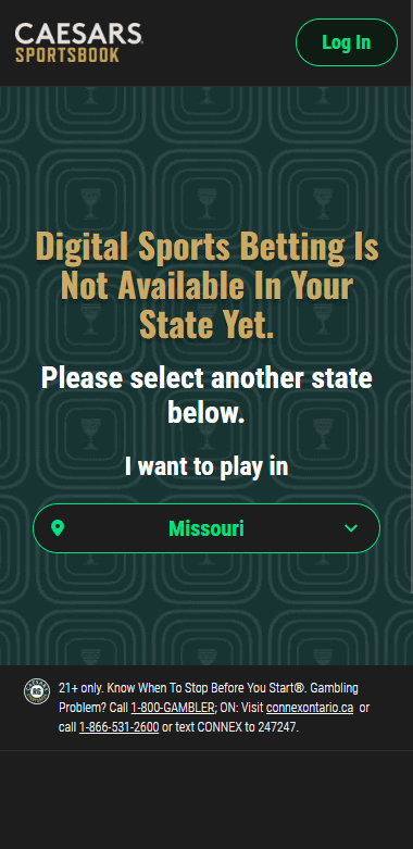 Caesars sportsbook missouri 